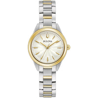 Analogue Watch - Bulova Sutton Ladies Two-Tone Watch 98L277