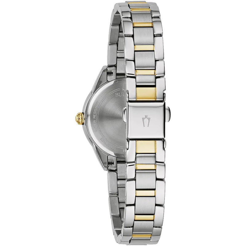 Analogue Watch - Bulova Sutton Ladies Two-Tone Watch 98L277