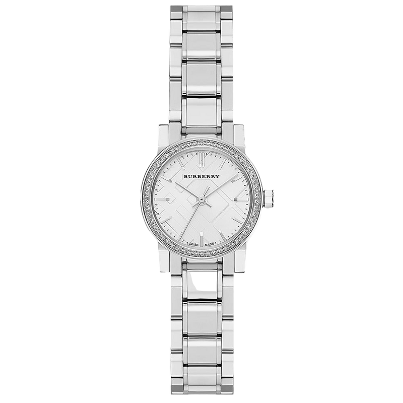 Burberry BU9220 Ladies The City Diamond White 26mm Watch