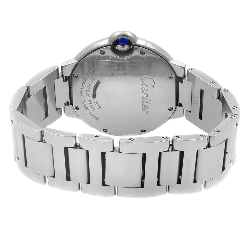 Analogue Watch - Cartier Cariter Ballon Bleu Ladies Silver Watch W69011Z4