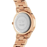 Analogue Watch - Daniel Wellington Iconic Link Ladies Rose Gold Watch DW00600210