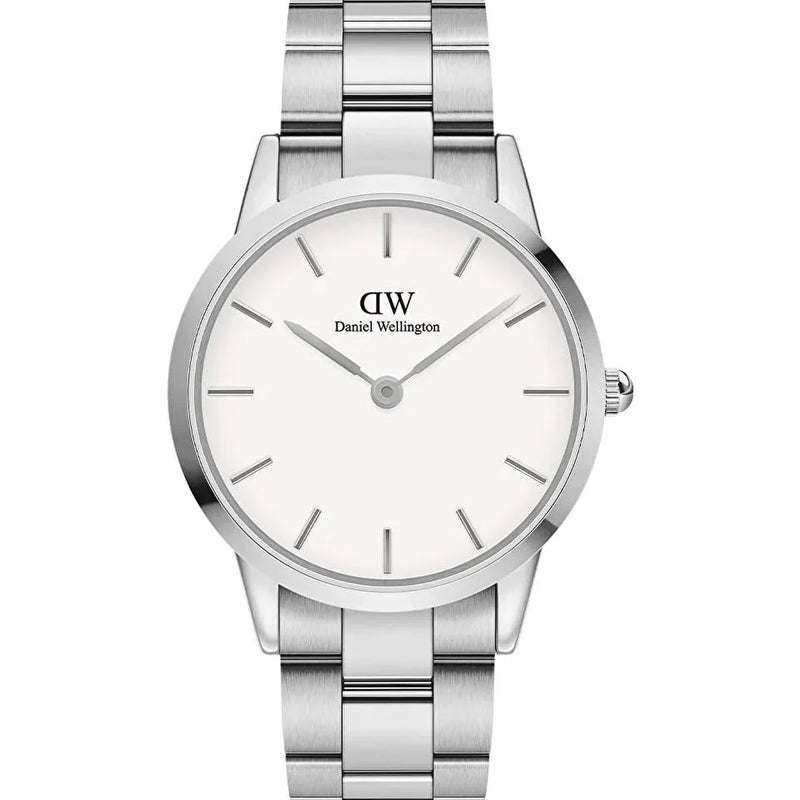 Analogue Watch - Daniel Wellington Iconic Link Men's Silver Watch DW00600341