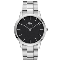 Analogue Watch - Daniel Wellington Iconic Link  Men's Silver Watch DW00600342