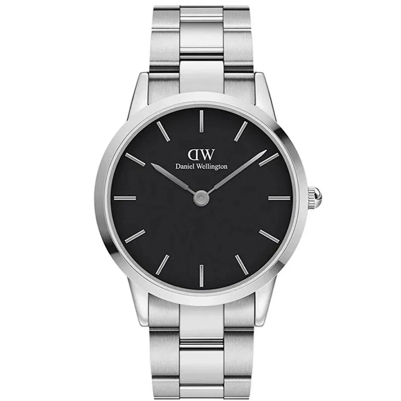 Analogue Watch - Daniel Wellington Iconic Link  Men's Silver Watch DW00600342