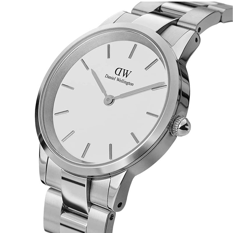Analogue Watch - Daniel Wellington Iconic Link  Unisex Silver Watch DW00100203