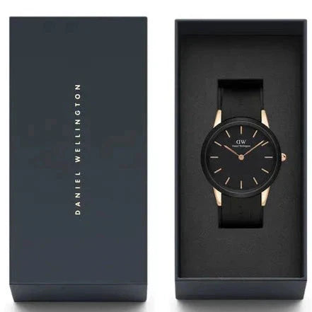 Analogue Watch - Daniel Wellington Iconic Motion  Men's Black Watch DW00100611