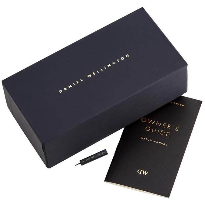 Analogue Watch - Daniel Wellington Petite Ashfield Ladies Black Watch DW00600202