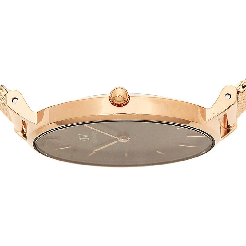 Analogue Watch - Daniel Wellington Petite Melrose Ladies Rose Gold Watch DW00600161