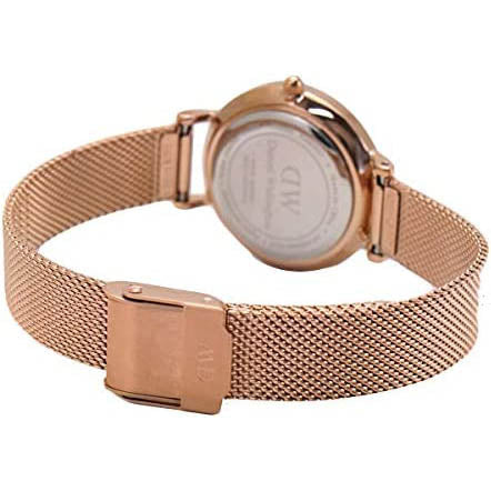 Analogue Watch - Daniel Wellington Petite Melrose Ladies Rose Gold Watch DW00600217