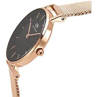 Analogue Watch - Daniel Wellington Petite Melrose Ladies Rose Gold Watch DW00600217