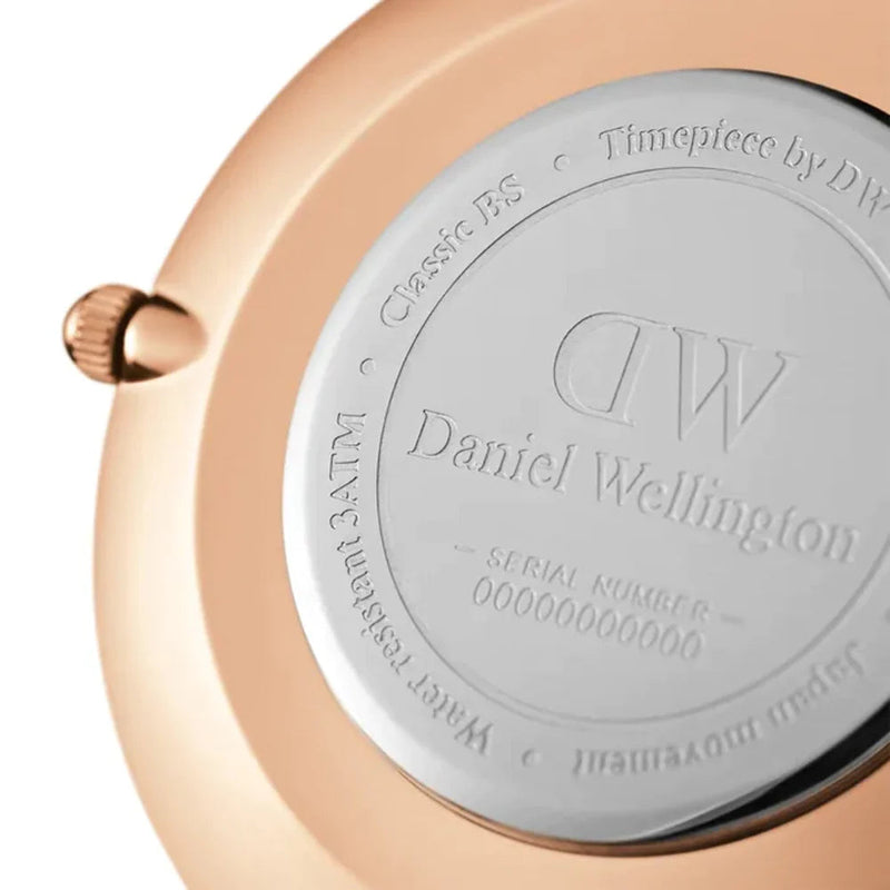 Analogue Watch - Daniel Wellington Petite Melrose Ladies Rose Gold Watch DW00600303