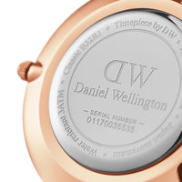 Analogue Watch - Daniel Wellington Petite Sheffield  Ladies Black Watch DW00600224