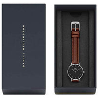 Analogue Watch - Daniel Wellington Petite St Mawes Ladies Brown Watch DW00600237