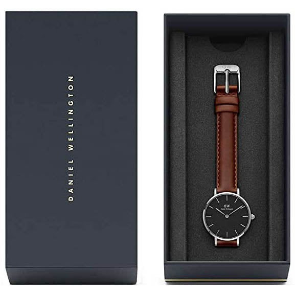 Analogue Watch - Daniel Wellington Petite St Mawes Ladies Brown Watch DW00600237