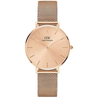 Analogue Watch - Daniel Wellington Petite Unitone Ladies Rose Gold Watch DW00600471