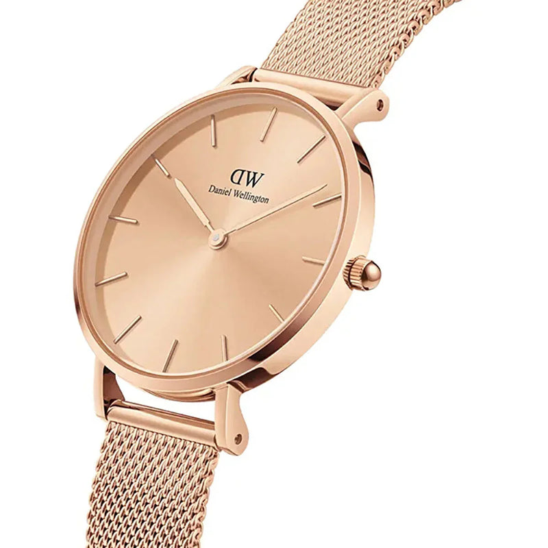 Analogue Watch - Daniel Wellington Petite Unitone Ladies Rose Gold Watch DW00600471