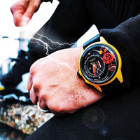 Analogue Watch - Electricianz The Ammeter Swiss Design 4 Led Black Watch ZZ-A1A/01-B607