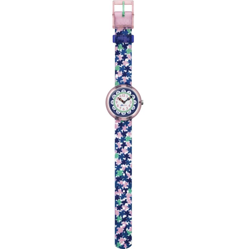 Flik Flak London Flower Blue Watch FBNP080 from WatchPilot