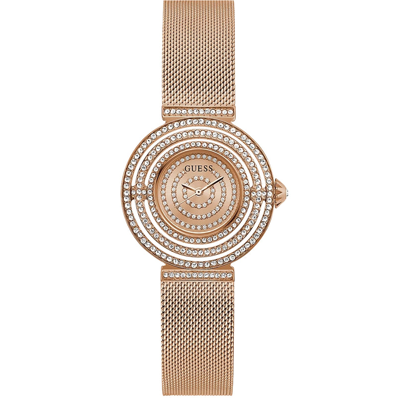 Analogue Watch - Guess Dream Ladies Rose Gold Watch GW0550L3