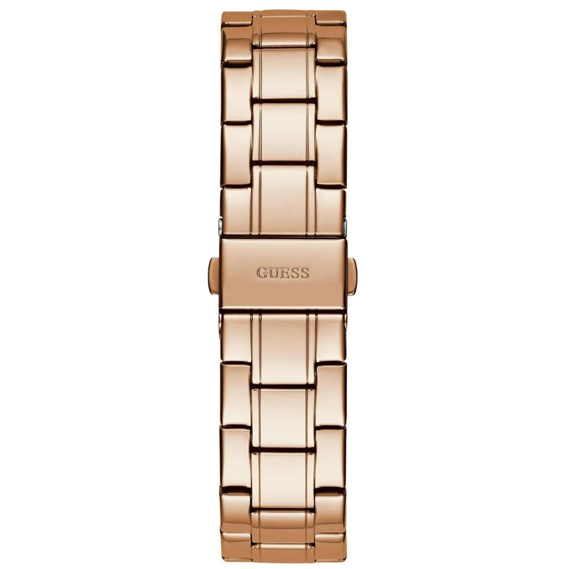 Analogue Watch - Guess Glitter Burst Ladies Rose Gold Watch GW0405L3