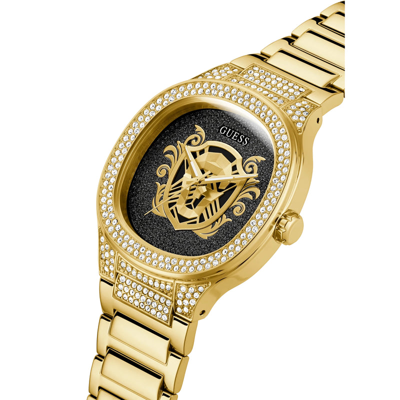 Analogue Watch - Guess Kingdom Men's Gold Watch GW0565G1