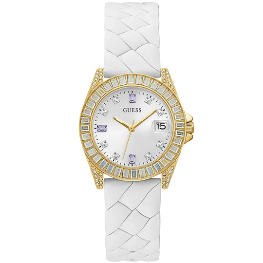 Guess Opaline Ladies Gold Watch GW0585L2