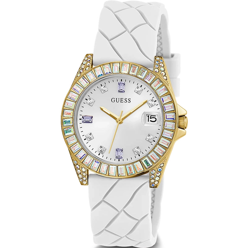 Analogue Watch - Guess Opaline Ladies Gold Watch GW0585L2