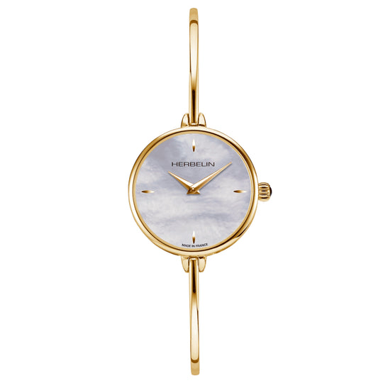 Herbelin Fil Wire 26mm Ladies Gold Watch 17206BP19