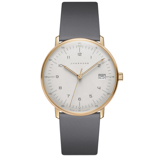 Junghans Max Bill Damen Ladies White/Gold Watch 47/7854.02