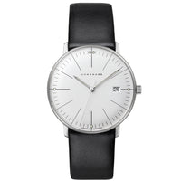 Analogue Watch - Junghans Max Bill Damen Ladies White Watch 47/4251.02