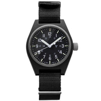 Analogue Watch - Marathon General Purpose Quartz (GPQ) - 34mm No Government Markings Black WW194004-BK-NGM