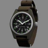 Analogue Watch - Marathon General Purpose Quartz With Date (GPQ) - 34mm US Government Marked Sage Green WW194015SG