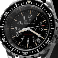 Analogue Watch - Marathon Large Diver's Quartz (TSAR) - 41mm No Government Markings Stainless Steel WW194007BRACE-NGM