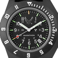 Analogue Watch - Marathon Official USAF™ Pilot's Navigator With Date - 41mm  US Air Force Marked Black WW194013BK-USAF