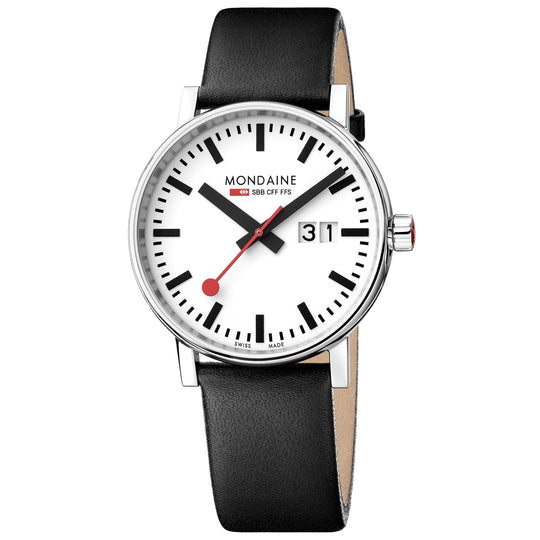 Mondaine Evo2 30mm White Ladies Watch MSE.40210.LB