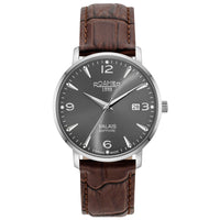 Analogue Watch - Roamer 958833 41 54 05 Valais Men's Gray Watch