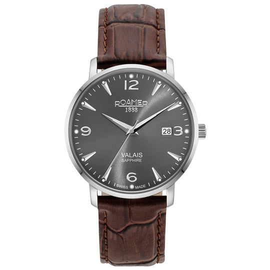 Roamer 958833 41 54 05 Valais Men's Gray Watch