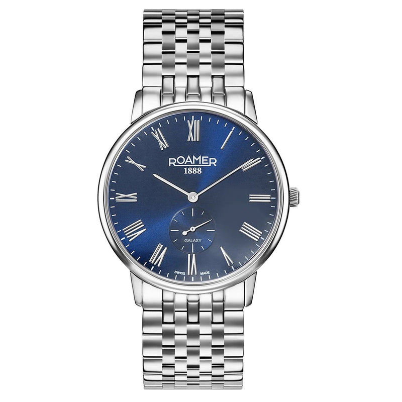 Analogue Watch - Roamer Galaxy Men's Blue Watch 620710 41 45 50