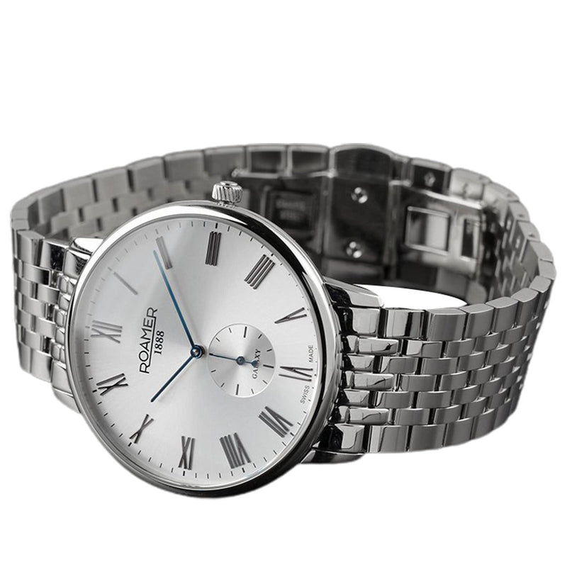 Analogue Watch - Roamer Galaxy Men's Silver Watch 620710 41 15 50