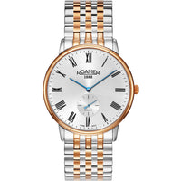 Analogue Watch - Roamer Galaxy Men's Two-Tone Watch 620710 49 15 50