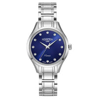 Analogue Watch - Roamer Venus Ladies Blue Watch 600847 41 49 60