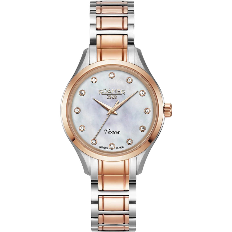 Analogue Watch - Roamer Venus Ladies Mother Of Pearl Watch 600847 47 29 60