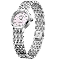 Analogue Watch - Rotary Balmoral Diamond Dot Ladies Silver Watch LB00899/07/D