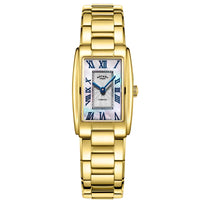 Analogue Watch - Rotary Cambridge Ladies Gold Watch LB05438/07