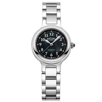 Analogue Watch - Rotary Elegance Ladies Black Watch LB05135/38