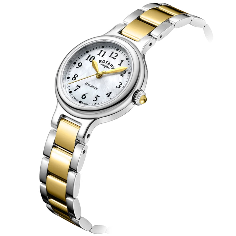 Analogue Watch - Rotary Elegance Ladies Two-Tone Watch LB05136/41