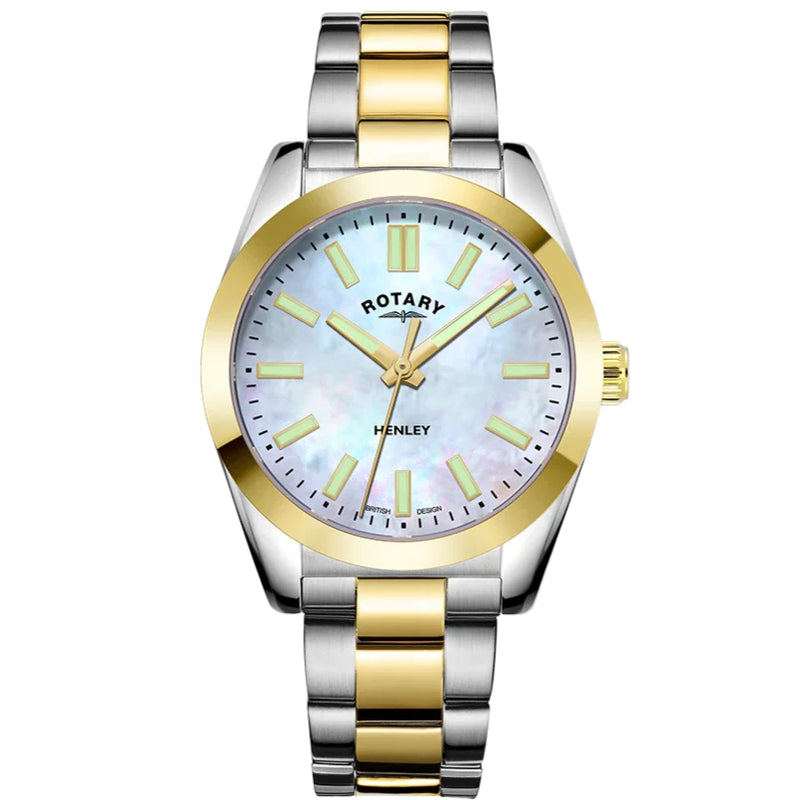 Analogue Watch - Rotary Henley Ladies Two-Tone Watch LB05281/41