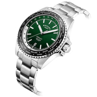 Analogue Watch - Rotary Henley World Timer Men's Green Watch GB05370/78