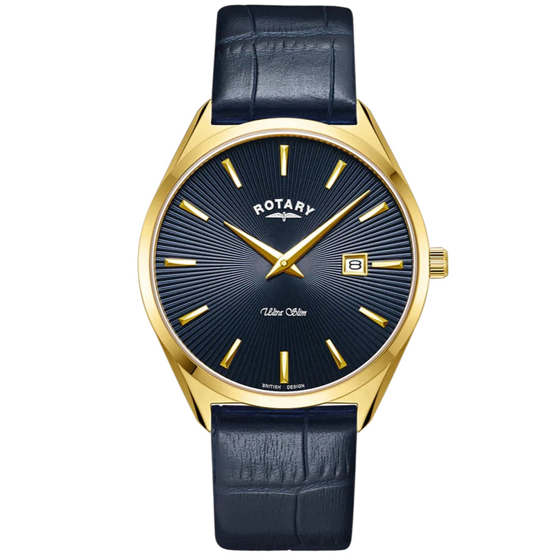 Rotary Ultra Slim Men s Navy Watch GS08013 05 from WatchPilot