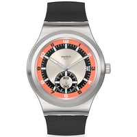Analogue Watch - Swatch Confidence 51 Men's Black Watch SY23S413